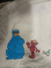 SESAME STREET Fabric Remnant