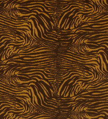 HARLEQUIN CURTAIN FABRIC DESIGN “Equidae” 1.5 METRE ONYX/AMBER LIGHT VELVET