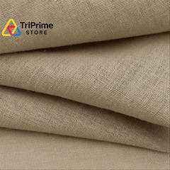 NSGZ Linen Fabric by The Yard, 61 Inch Wide Natural Blend 1