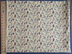 *OOP*Aunt Grace scrap bag/Judie Rothermel 2006 “children playing” FQ