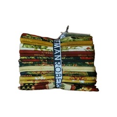 Robert Kaufman Holiday Flourish Fat Quarter Bundle 11 Pieces 2.750 Yards Quilt