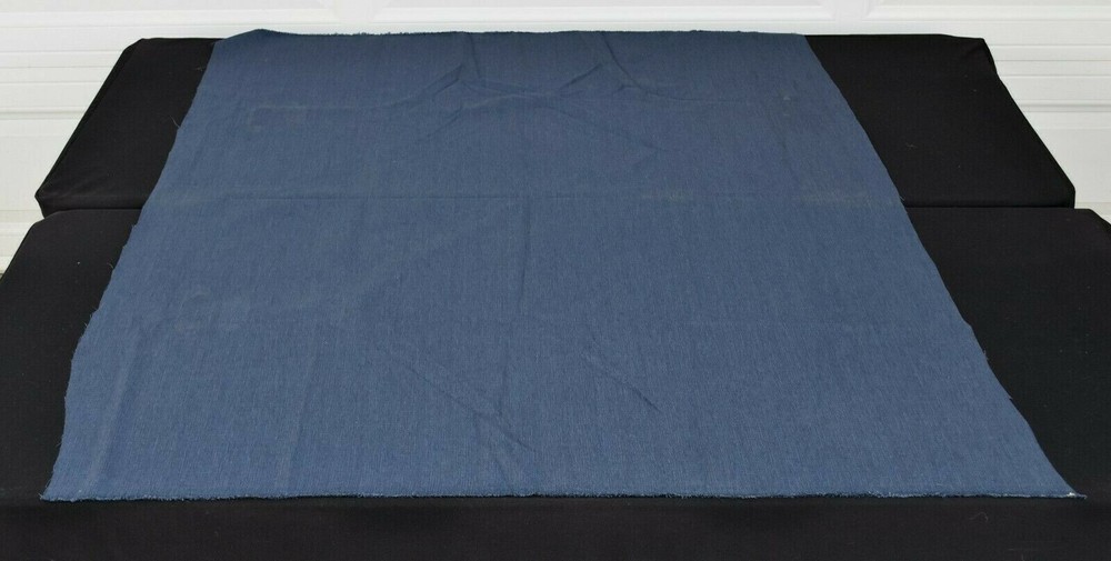 Navy Blue Thick Cotton Upholstery Fabric 59″ x 1 Yd 15 Inches