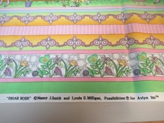 Briar Rose Fabric Princess in a Tower Possibilitie AVLYN INC. STRIPED SBTYX44