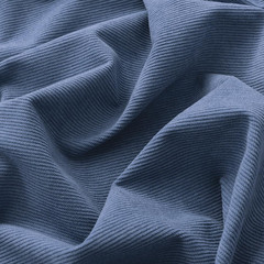 1 Yard Corduroy Fabric, 60″ Wide Dusty Blue Corduroy Material, Breathable Soft U