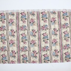 Mill Creek Fabric Striped Floral 109×32