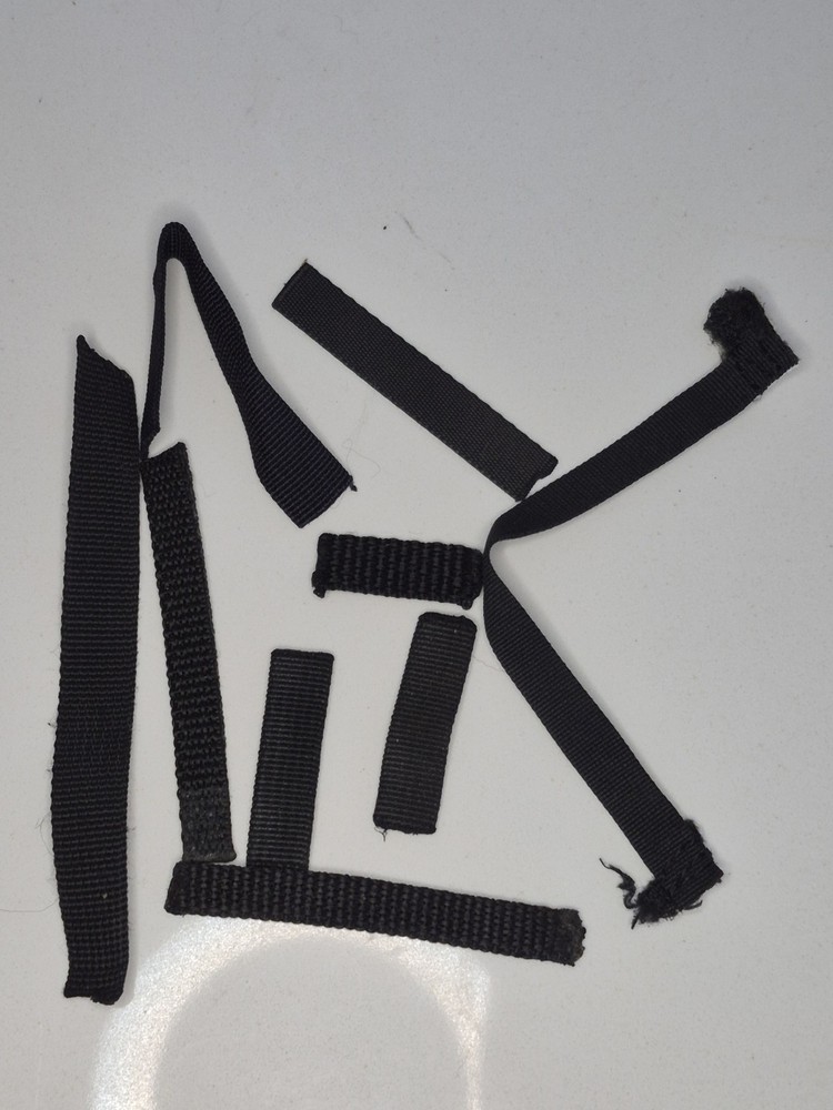 1/2″ Nylon Lot Length 31 3/4″ Total Different Lengths/ Thickness