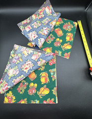 VTG 90’s Concord Fabrics Good Time Chintz Fruit 8-10″ Blocks NOS Sample Swatch
