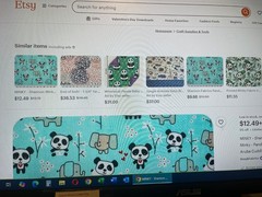 2 Yards by 60″ Cuddle Fabric by Shannon – PANDAS & ELEPHANTS Very Soft