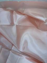 Frost Pink Taffeta Fabric 100% Acetate 39” x 45” Shiny Bridal Sewing Craft