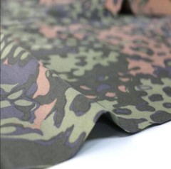 500D Nylon Oxford Oak Leaf Pattern Autumn Winter Camouflage Tactical Fabric