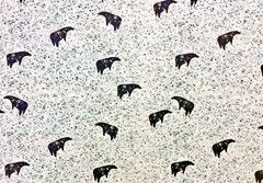 RPCHB127 CHARLEY HARPER Montana Ranch Bear Chuckwagon Frontier Cotton Fabric