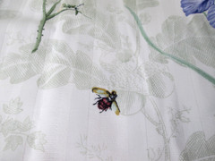 Mill Creek Fabric 3 Yards Floral Botanical Bees Butterflies Garden Print 108×55
