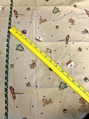 VTG Daisy Kingdom Past & Present Christmas Border Tot # 26022 TOYS 44″x44″