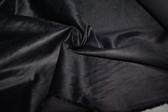 DEEP PLUM Stretch Velvet Fabric, Mid Weight, 120cm Wide, Per Half Metre