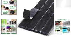 Double-Sided Adhesive Fabric Strips – 1×4 Inch for Crafts, Easy No Sew Solution