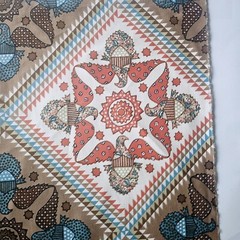 ZEPEL FABRICS FOR GUNNE SAX CANVAS COTTON “LIBERTY QUILT” PRINT 3 YARDS X 55″