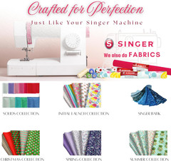 SINGER Fabrics, 100% Cotton, Quilting and Crafting Fabric for Sewing,44 Inch
