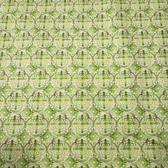 Ambrosia BTY Natalie Miles P&B Textiles Green Damask Print