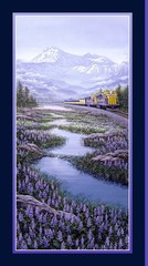 P&B Textiles Aurora’s Passage APAS6433 PA Great Land Passage 24″ Panel Cotton