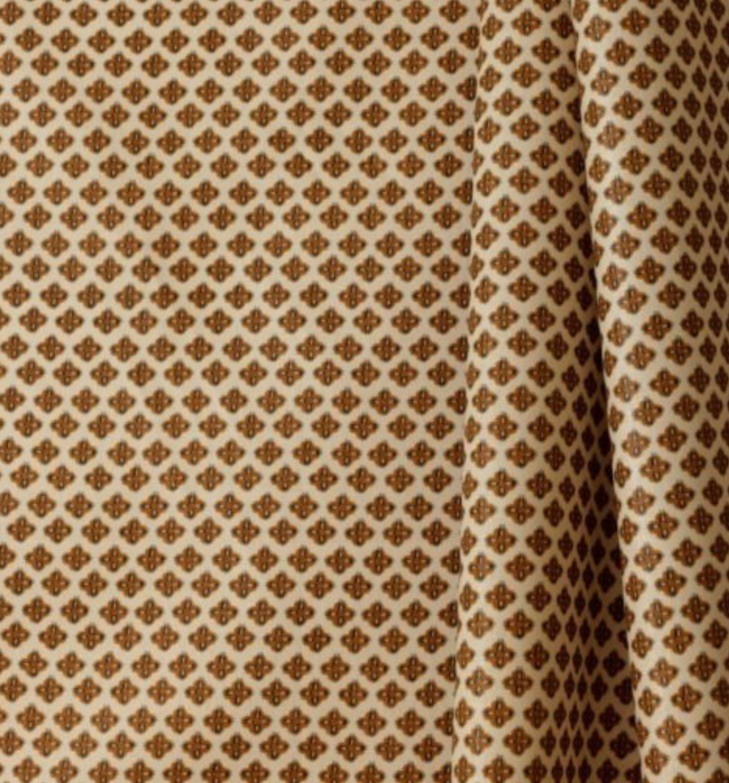 HOWE AT 36 BOURNE STREET FABRIC ‘KNURL – RUST’ 2 METRES LINEN