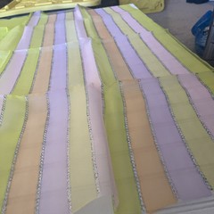SILK Multicolor 1 Yard x 43 Inches Wide or 36 Inches x 43 Wide