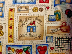 VTG”Sew Collectable”Sewing Item Patches by Diana Marcum Marcus Brothers BTFQ