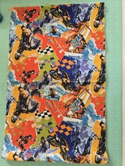 Springs Industries’ Vintage Abstract Xtreme Edge cotton fabric 83″×13″