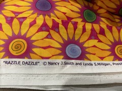 4 yards! RAZZLE DAZZLE Nancy Smith Lynda S Milligan Possibilties Avlyn FABRIC