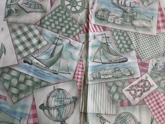 Fabric Ships And Things 29 L X 20 W