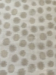 PERENNIALS INDOOR OUTDOOR FABRIC “BEBOP,” Chalk colorway, Sold by the Yard