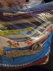 Bag of Random Fabric for Sewing Projects Quilting Crafts DIY Projects