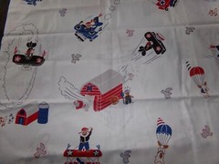 BEARS teddy novelty SCHOO nursery KIDS Cotton Fabric U-PICK see Info 1/2 YD BTHY