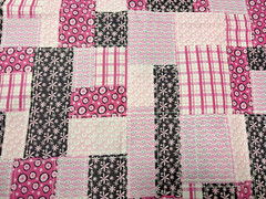 BROTHER SISTER DESIGN STUDIO 2007 QUILT LOOK FABRIC 2 YARDS