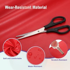 1 Yard PU Synthetic Leather for Faux Leather Material, Red