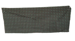 New Jo-ann Fabrics 32 “W X 12” L Red Apples on Dark Green Cotton Craft Quilt Sew