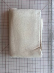 2.5 Yards -Luxury Wool / Cashmere Blend Fabric Remnant – Soft Beige Taupe
