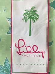 New! Lilly Pulitzer Fabric 112”x108” King Duvet Bedspread Cotton Floating Tiger