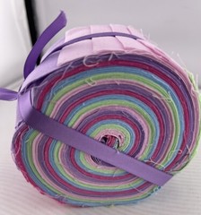 20 ~ 2.5″ Pre Cut Jelly Roll Quilt Quilting Strips “Multi-Color Pastels”