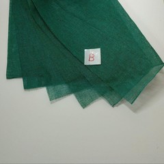 Happy Life B Mosquito Net Handmade Vintage 97×121 Green Retro Fabric