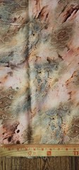 Wool Blend Floral Printed Thick Winter Spun Soft Fabric 45”W Sold BTY Peach