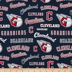 Cleveland Guardians Cotton Fabric