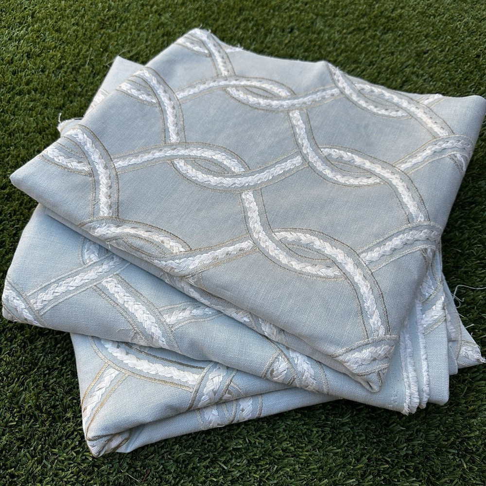 Kovi Upholstery Fabric Pieces Geometric Modern Perfect For Pillows Or Cushions