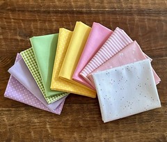 10 Fat Quarters Bundle Riley Blake Basics Easter Quilt Cotton