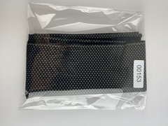 Black Gold Metallic Polka Dot Quilting Cotton Fabric Small Scale Print 64” X 44”