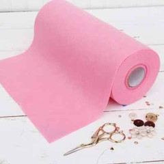 Premium Felt Roll – 12″ x 10yd – Pink – Soft Wool-Like 1.2mm Thick