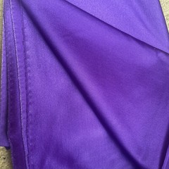 48” Wide Super Stretch costume fabric For Dance /Twirling /Cosplay Purple