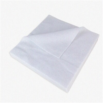 Soft White Felt Fabric Sheets 12x12in 1.4mm 20 Pack