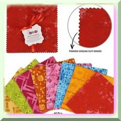 Precut Cotton Quilting Squares 10×10 Inches 40 Pieces