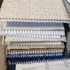 Set Of 2 Fabric Sample Books Schumacher Steel Magnolia Unique 88pcs