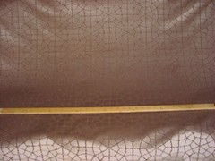 5-7/8Y Donghia Sahco 600087 Mosaic Golden Spanish Tile Velvet Upholstery Fabric